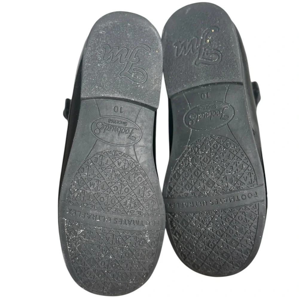 FootMates Emma Black patent leather Kids Mary Jane Shoes